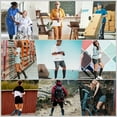thumbnail image 5 of CAMBIVO Compression Socks for Women Men , 20-30 mmHg Knee High Socks, 3 Pairs Compression Stockings for Traval, Running, Nurse , Pregnancy, Daily Life, L-XL, 5 of 8