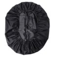 thumbnail image 3 of 112cm Outdoor Round Black Round Waterproof Bbq Grill Cover Dust Cover Patio Fire Pit Cover, 3 of 4