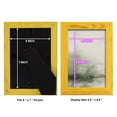 thumbnail image 4 of Heavy Fog I - Framed Print w/glass - Sunflower Yellow, 4 of 8