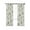 Green, variant on Orange Coastal Blackout Curtains, Light Blocking Print Window Curtains, Nautical Starfish Tropical Fish Coral Thermal Insulated Window Drapes for Living Room Kitchen Cafe 2 Panels, 104"W x 72"L