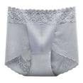 thumbnail image 3 of Aboser Lace Briefs for Women Breathable Hipster Panties Stretch Seamless Bikini Briefs High Waist Cheeky Boyshorts Panty Underwear, 3 of 9