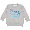 thumbnail image 2 of Inktastic Blue Happy Birthday Daddy Toddler Sweatshirt, 2 of 4