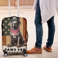 thumbnail image 4 of Freedom Paws Patriotic Great Dane Vintage Memorial Day Travel Luggage Cover Danes Dog Lover Gifts Suitcase Dust Protective Decor - 12006, 4 of 5