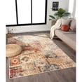 thumbnail image 2 of MDA Home Heriz Abstract Southwestern Multi-color Area Rug - 7'6.5" x 11'2", 2 of 7