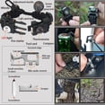 thumbnail image 5 of Paracord survival bracelet, fire starter, waterproof SOS light, compass, whistle, 20 in 1, ultimate tactical survival gear, p, 5 of 5
