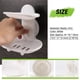 thumbnail image 4 of Double Soap Dish Strong Suction Soap Holder Cup Tray for Shower Bathroom (White), 4 of 5