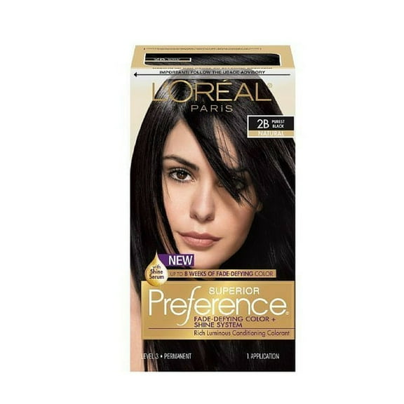 L'Oreal Superior Preference - 2B Purest Black (Natural) 1 Each