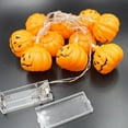 thumbnail image 2 of Bangcool Halloween String Light Pumpkin Lifelike Waterproof Fairy Light Twinkle Light, 2 of 4