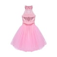 thumbnail image 4 of Aislor Kids Girls Sequined Camisole Ballet Tutu Dress Ballerina Leotard Outfit Dance Wear Costumes, 4 of 7