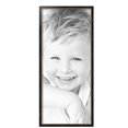 thumbnail image 2 of ArtToFrames 13" x 30" Black Square with Gold Beads Picture Frame, 13x30 inch Black Wood Poster Frame (WOM-5021),  Pack, 2 of 7