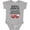 AC-Heather Grey, variant on Inktastic Firefighter Volunteer Fireman Boys Baby Bodysuit