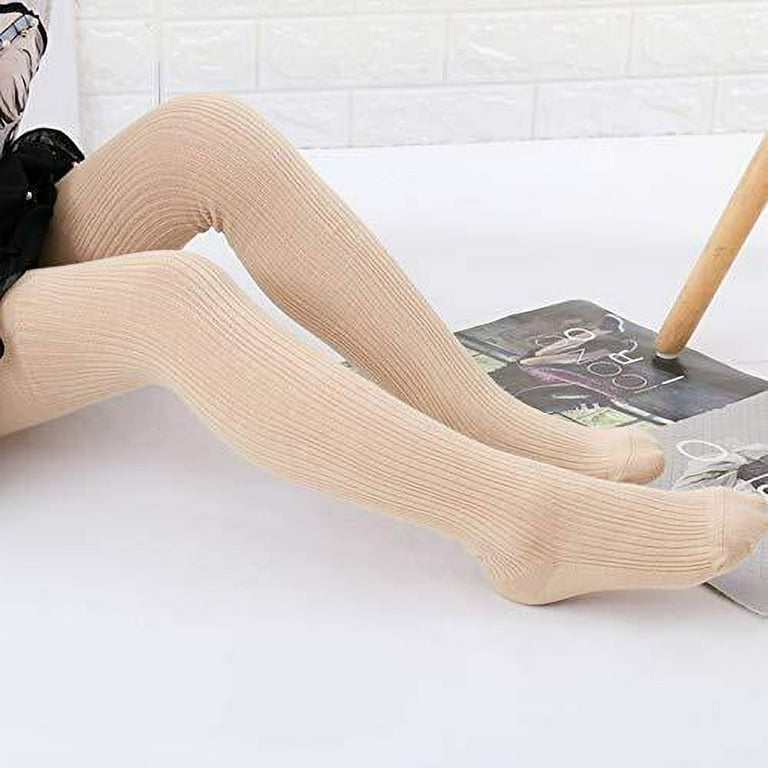 Zando Newborn Tights for Girls Nude Tights Ultra Soft Baby Tights Pantyhose Toddler Cotton Tights for Newborn Infants 6 12 Months 1 Pair Nude Walmart