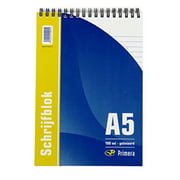 a5 primera shorthand wirebound writing notebook, 200 pages, ruled