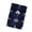 B, variant on 6Pcs Flocking Ornaments Shatterproof Decor with Box for Indoor/Outdoor Holiday Tree