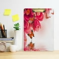 thumbnail image 5 of FMSHPON ButterfliesFlowers Clipboard Hardboard Wood Nursing Clip Board and Pull for Standard A4 Letter 13x9 inches, 5 of 7