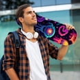 thumbnail image 5 of Alien Emery Skateboard Grip Tape Stickers Pack of Two - 8.8x32.6in/22.4x83 cm PVC Back Material - Skateboard Grip Tape for Improved Traction and Control, 5 of 5