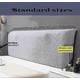 thumbnail image 3 of Single Bed Headboard Cover,Solid Color Elastic Protection Bed Headboard Cover Used For Bedroom Decoration Light Grey 120cm(43.3"-55.1"), 3 of 3
