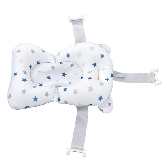 Alfombrilla de baño para bebé, bonita, elegante, suave, transpirable, soporte de baño para recién nacidos, cojín flotante