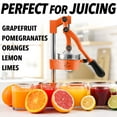 thumbnail image 3 of Zulay Kitchen Professional Citrus Juicer Manual Hand-Press Juicer, 3 of 8
