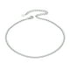 thumbnail image 1 of Pulsera de tobillo Silvora Tobillera de plata esterlina para mujeres y niñas con cuentas planas, 1 of 7