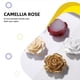 thumbnail image 2 of Guardurnaity Flor de Rosa falsa ligera, bonita decoración de horquilla, pequeña resina floreciente, Camelia, carcasa para teléfono móvil, bolsas para Ropa, zapatos y accesorios Miscelánea Oro, 2 of 6