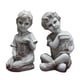 thumbnail image 4 of 2x Estatua en Resina Escultura para Decoración de Estatua de Jardín con Energía Gloria Escultura al aire libre, 4 of 9