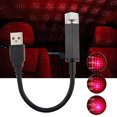 thumbnail image 2 of Mini Led Projection Lamp Star Night, Portable Bendable Starry Sky Projection Lamp, USB Durable Mini Star Projection Light LED Night Light for Festival Lamp 2PCS(BLUE AND RED）, 2 of 5