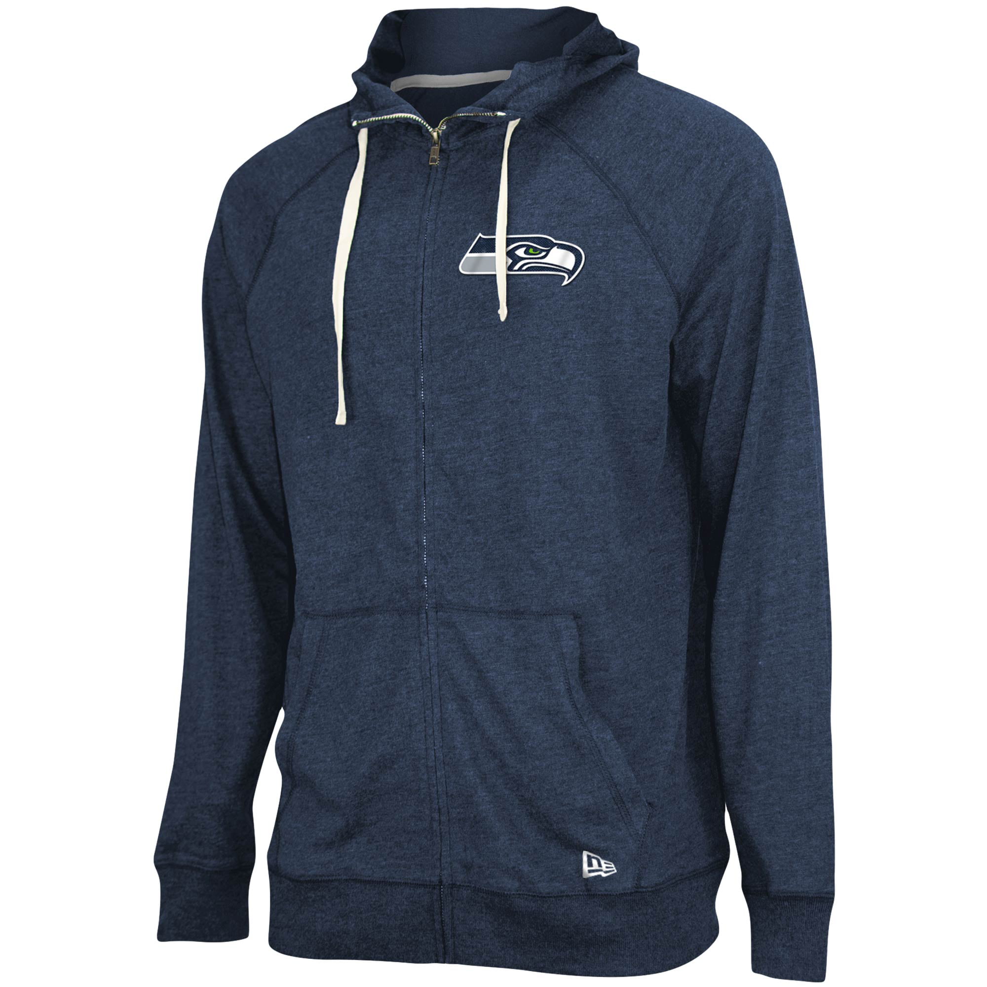 Seattle Seahawks Football Hoodie Hooded Sweatshirt Casual Jacket Zip Up Coat