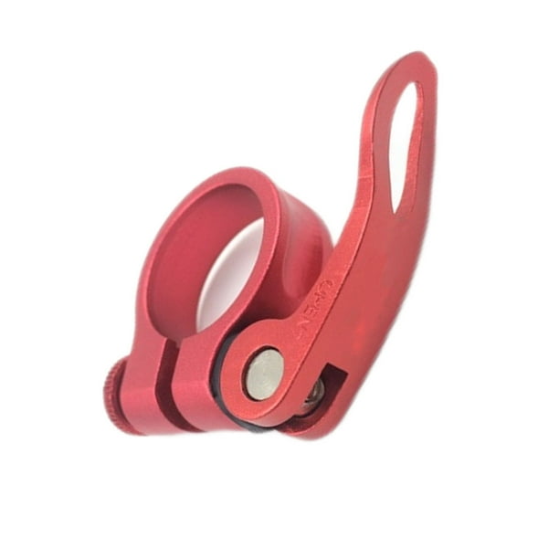 Naiovety Abrazadera para tija de sillín de bicicleta, componentes de repuesto para bicicletas, componente modificado, abrazaderas de tubo profesionales Ciclismo Rojo 31.8 mm Naiovety OD026003-04