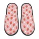 thumbnail image 1 of Fotbe Strawberry Pantuflas Peludas para Mujer con Estampado, Zapatillas de Peluche, Zapatos de Invierno para Casa, Uso Interior y Exterior-Large, 1 of 8