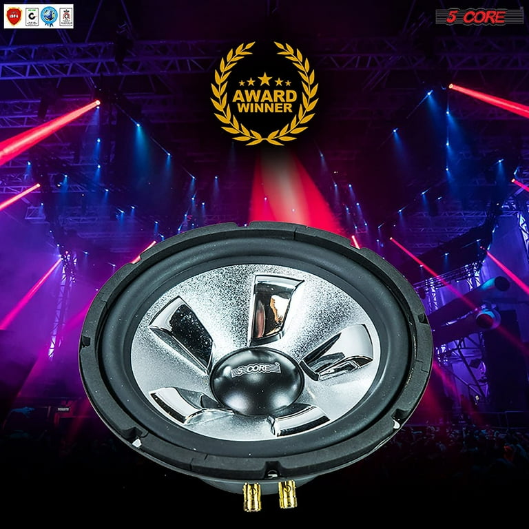 10 inch Subwoofer 800W Replacement DJ Speaker Chrome Finish