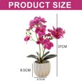 thumbnail image 2 of Película de impresión 3D, doble tenedor, phalaenopsis, bonsái, decoración del hogar, simulación de plantas en macetas, 2 of 5