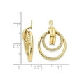 thumbnail image 2 of 14k Polished & Twisted Fancy Earring Jackets, 2 of 2