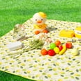 thumbnail image 4 of Picnic Blankets, Outdoor Beach Blanket, Foldable and Lightweight Handy Mat Tote for Spring Summer Camping, Beach, Park, Patio on Grass-style 5-M, 4 of 5