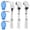 With blue box, variant on Lerpwige Camping Utensils Folding Spoon Fork Knifed Reusables Camping Tableware