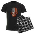 thumbnail image 6 of CafePress - American Flag Skull Pajamas - Men's Dark Loose Fit Cotton Pajama Set, 6 of 7