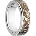 thumbnail image 3 of Duckblind Men's Camo 7mm Stainless Steel Wedding Band with Polished Edges and Deluxe Comfort Fit, 3 of 3