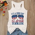 thumbnail image 3 of Tank Tops for Women It's A Good Day to Drink on A Boat Graphic Scoop Neck Sleeveless Shirt Summer Womens Tanks, 3 of 4