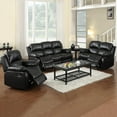 thumbnail image 3 of 3 Piece Set Corduroy Recliner Sofa Set with Storage, Modern, Taupe Brown, for Living Room/Office, 3 of 5