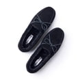 thumbnail image 4 of Minnetonka Mens Pile Lined Hardsole Moccasin, Black, Size 12, 4 of 9