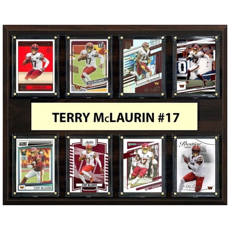 Terry McLaurin Washington Commanders 12 x 15 Trading Card Plaque