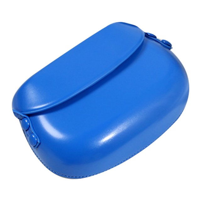 Bolso de hombro Vintage a la moda para mujer, bolso de hombro femenino elegante para viajes y citas, tamaño libre azul