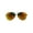 Black Orange, variant on Mens Exposed Edge Luxury Officer Pilots Metal Rim Sunglasses Gold Pink