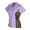 thumbnail image 5 of Mossy Oak Women's Short Sleeve Polo with Camo Insert, 5 of 11