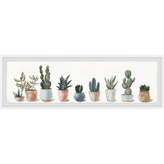 Marmont Hill Succulent Plant Collection Framed Painting Print