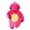 Hot Pink, variant on Unisex Toddler Animal Flannel Hooded Romper Jumpsuit, Fall Winter Warm Soft One-Piece Onesie, Machine Washable,9-12 Months