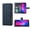 Blue, variant on For Motorola Moto G Play 2023 XT2271 Deluxe Wallet ID Flip Pouch Cover Phone Case - Pink