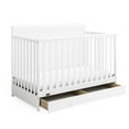 thumbnail image 1 of Graco Asheville 4-in-1 Convertible Baby Crib with Drawer, White, 1 of 15