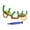 Christmas Pattern, variant on Tnarru Inflatable Reindeer Antler Toss Game Family Games for Wedding Classroom Brown