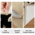 thumbnail image 3 of Bathroom Rugs Sets 4 Piece with Toilet Lid Cover, Non Slip Bathroom Mats Extra Soft Chenille Bath Rugs Absorbent Shaggy Rugs Perfect Plush Mats U-Shaped Toilet Rug and Toilet Cover Kitchen, 3 of 9
